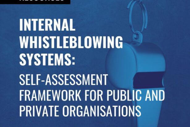 Transparency International - INTERNAL WHISTLEBLOWING SYSTEM